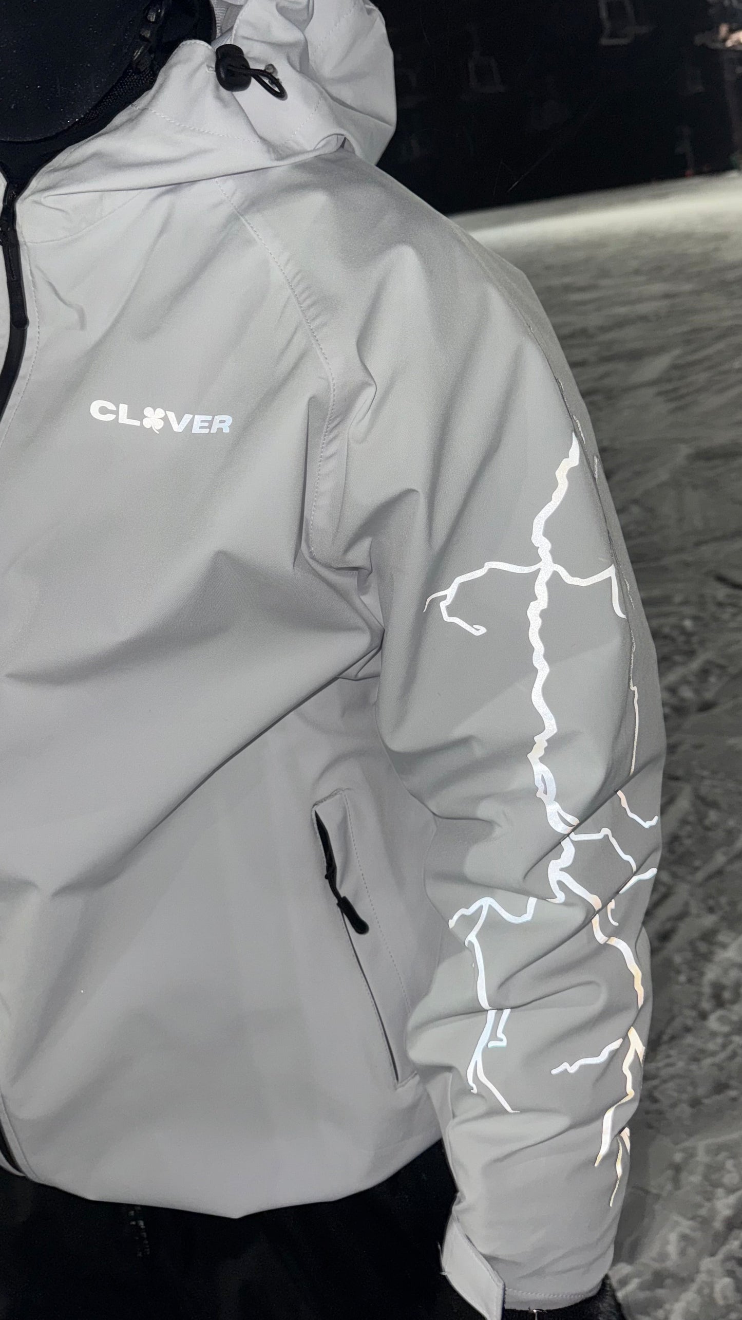 White Bolt Jacket