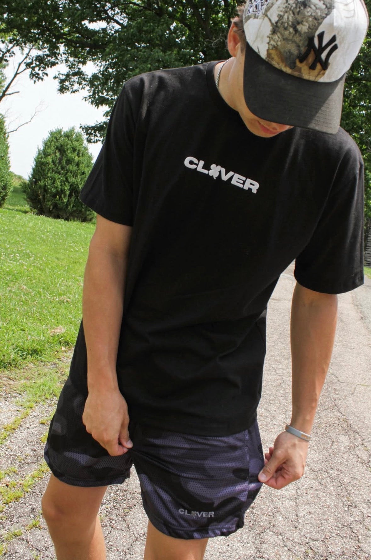 Black Camo Shorts