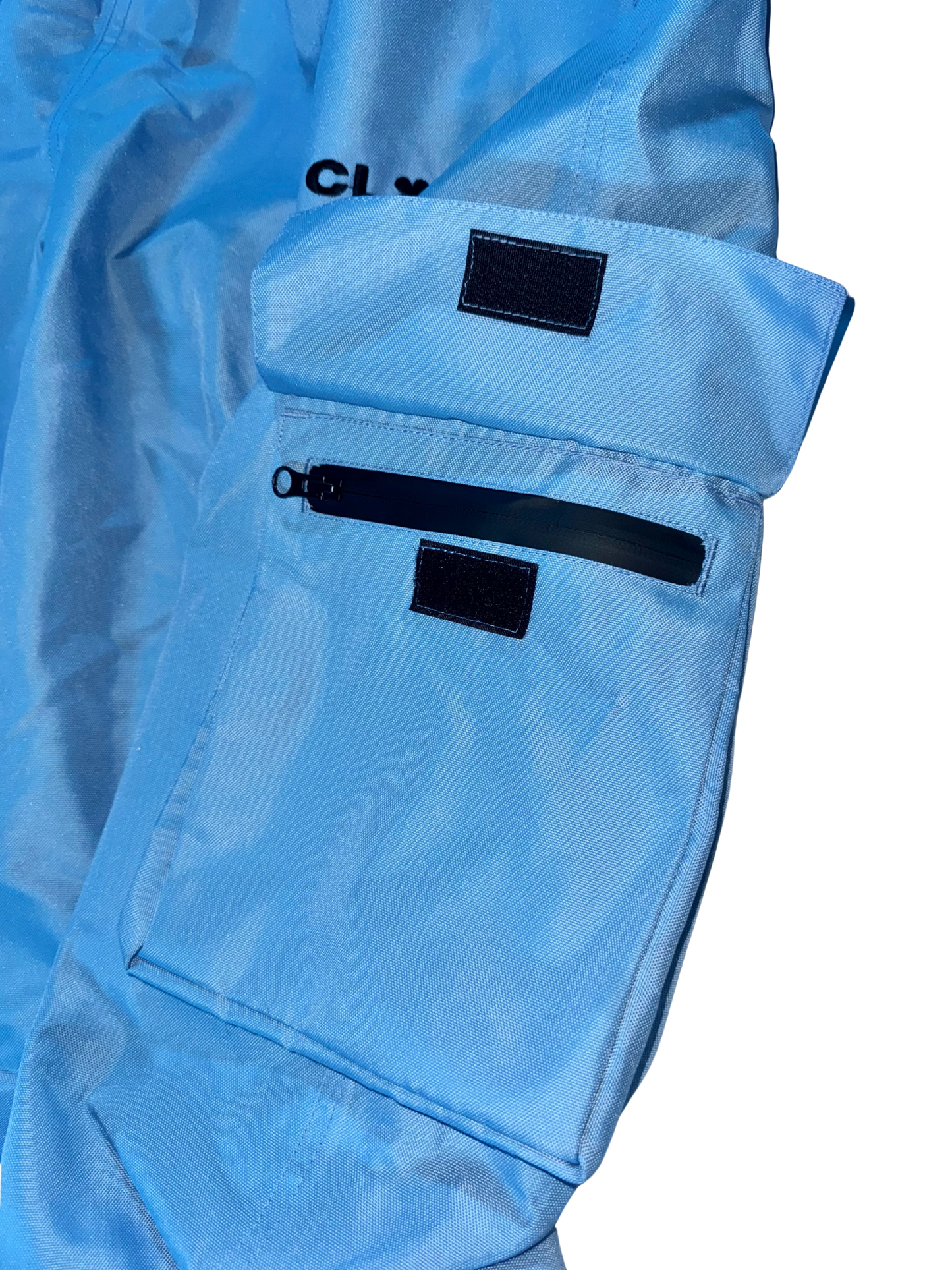 Light Blue Cargo Pants (Pre-Order)