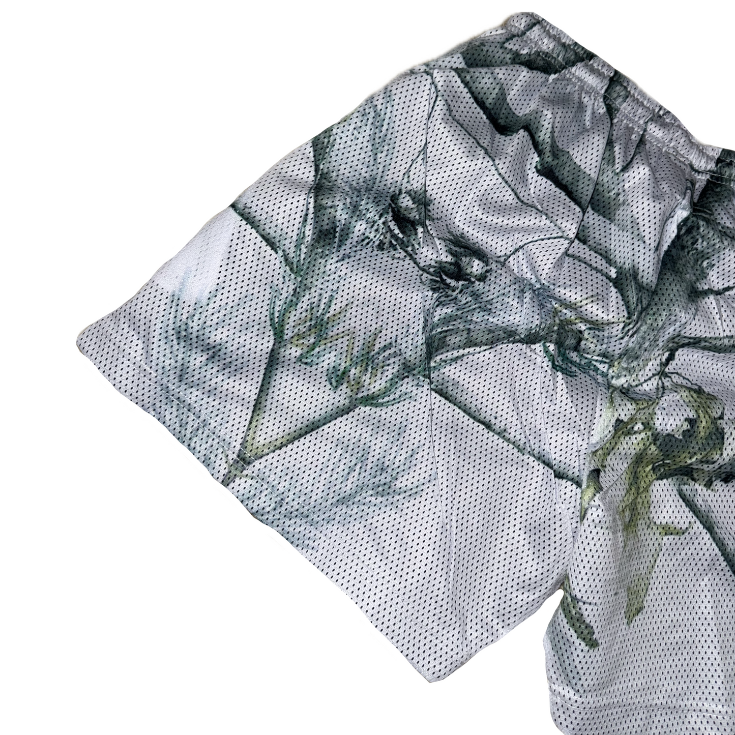 White Camo Shorts