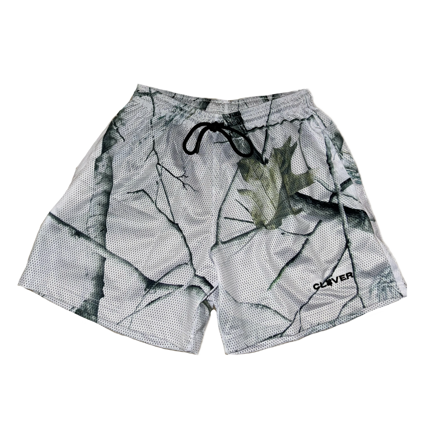 White Camo Shorts