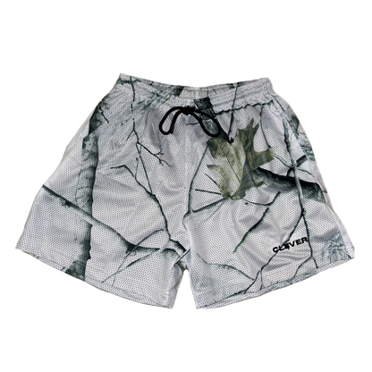White Camo Shorts