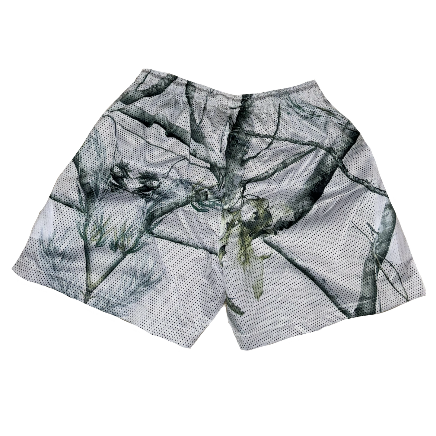 White Camo Shorts