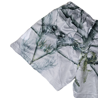 White Camo Shorts