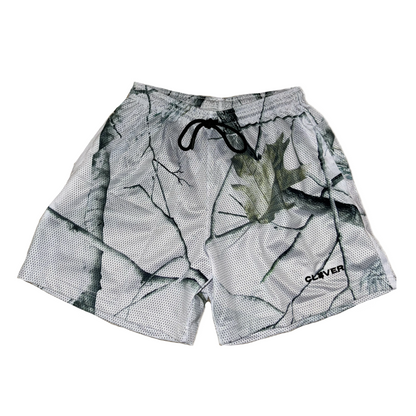 White Camo Shorts