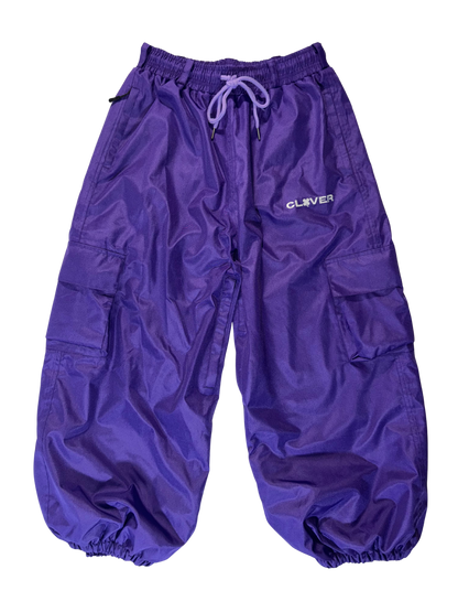 Purple Cargo Pants