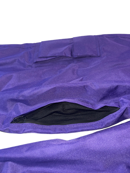 Purple Cargo Pants