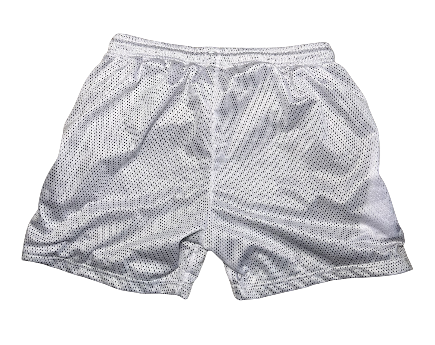 White Bolt Shorts