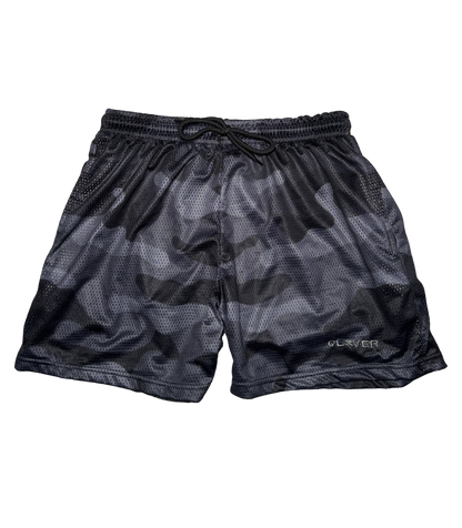 Black Camo Shorts