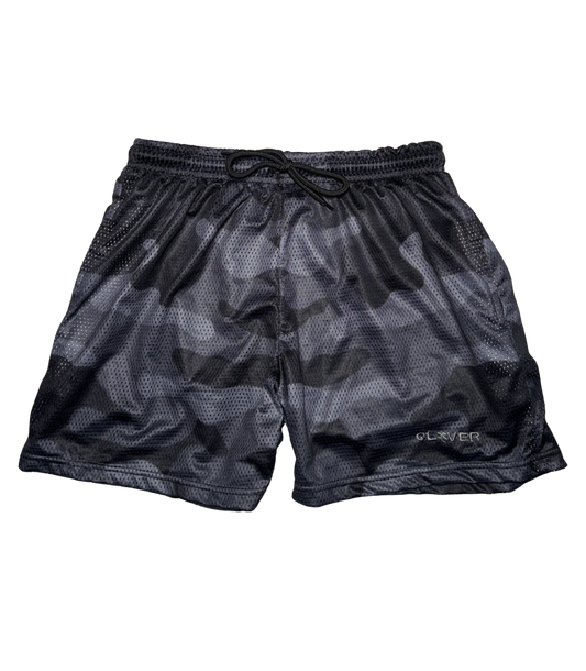 Black Camo Shorts