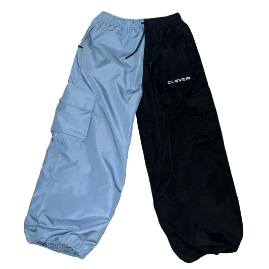 Blue & Black Snow Pants
