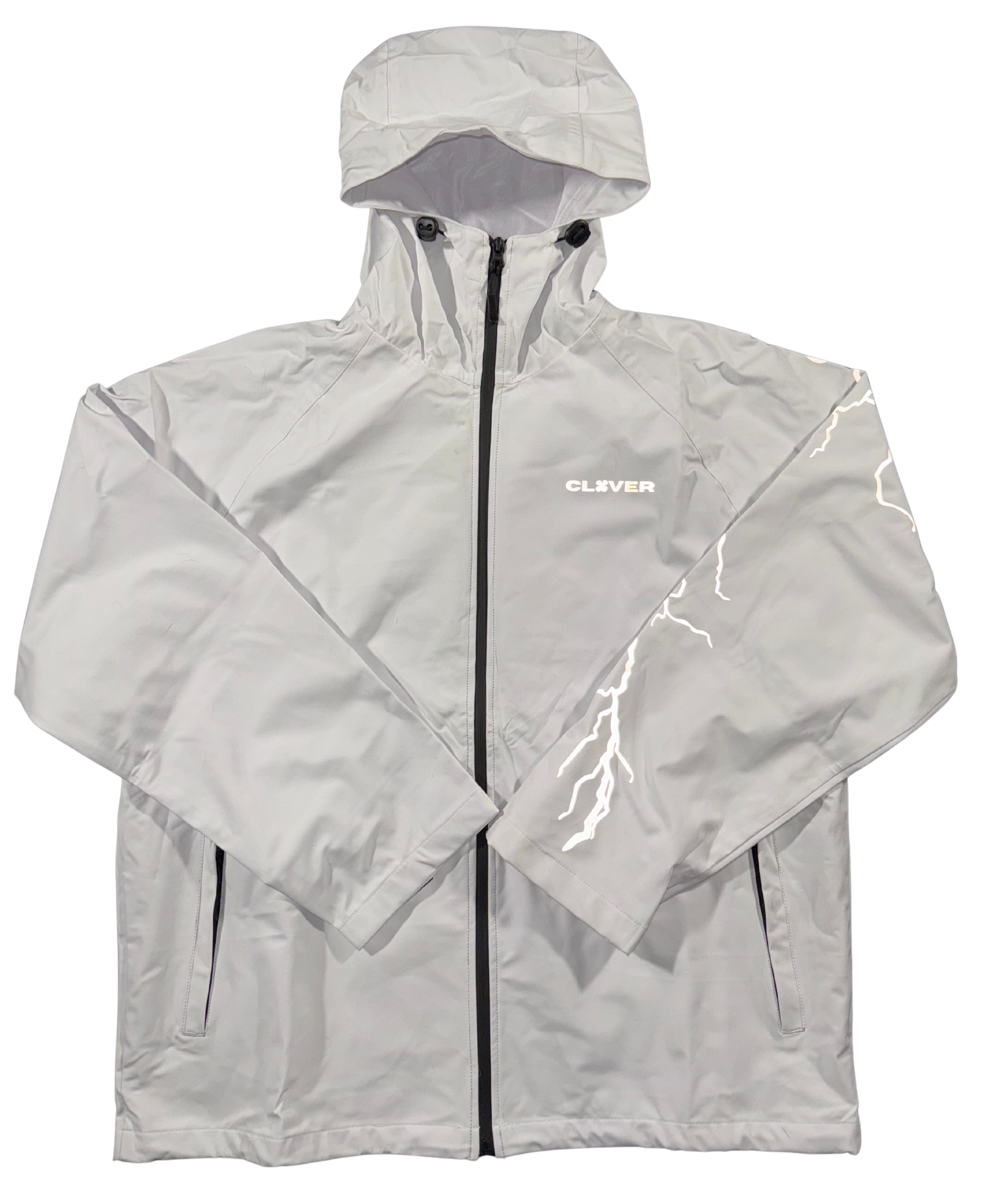 Cloveru Jackets 白 White Bolt Jacket – cloverjklv
