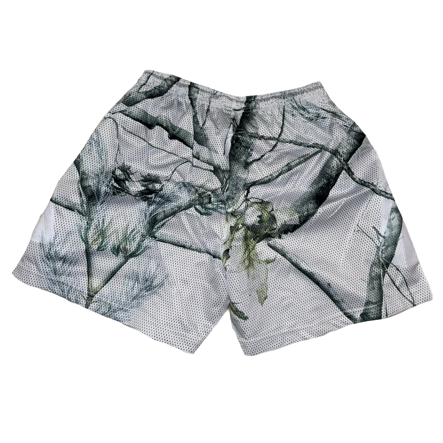 White Camo Shorts