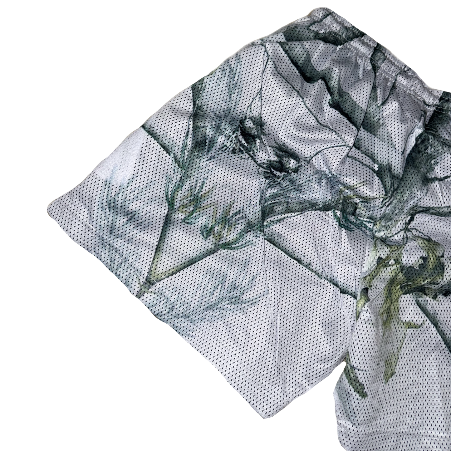 White Camo Shorts
