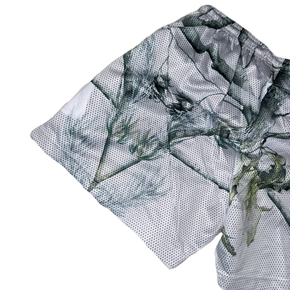 White Camo Shorts