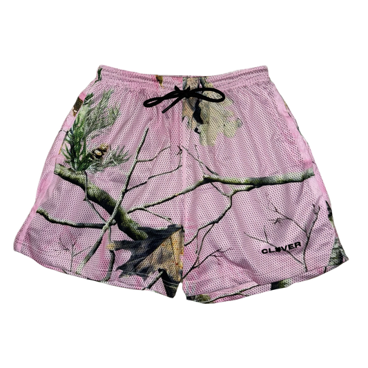 Pink Camo Shorts